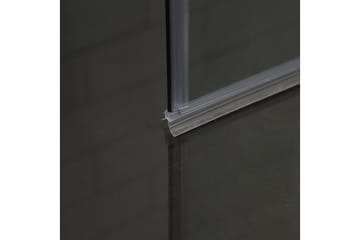 Mångsidig Duschhörn Rak Dörr | Rak Dörr - Silver - Hus & renovering - Kök & bad - Badrum - Duschar