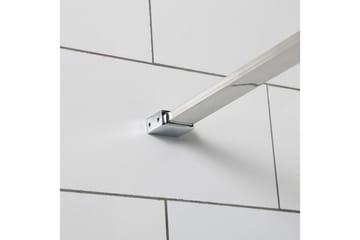 Mångsidig Duschhörn Rak Vägg | Rak Dörr - Silver - Hus & renovering - Kök & bad - Badrum - Duschar