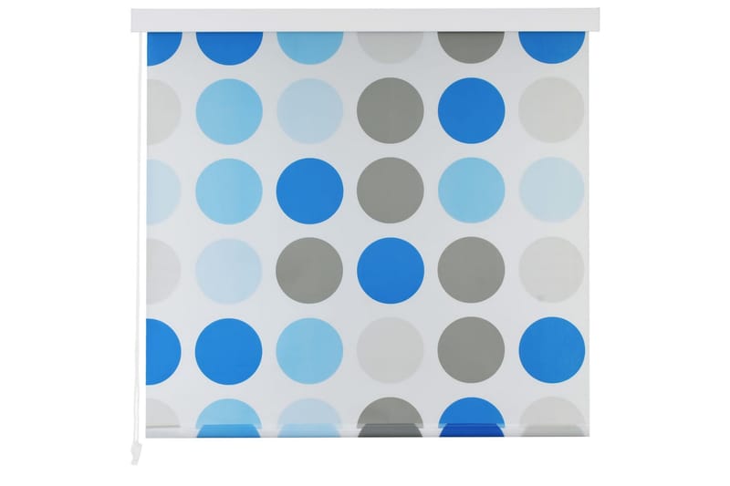 Rullgardin för dusch 120x240 cm cirkel - Flerfärgad - Hus & renovering - Kök & bad - Badrum - Duscharmatur & dusch tillbehör