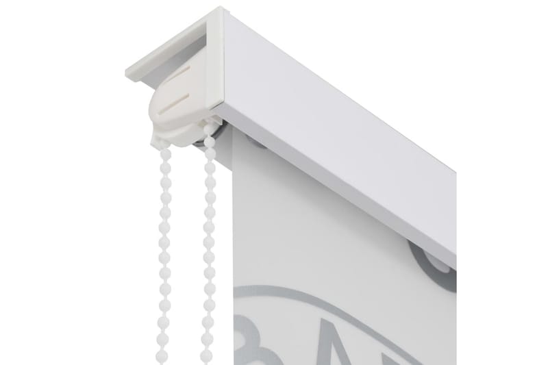 Rullgardin för dusch 80x240 cm stänk - Grå - Hus & renovering - Kök & bad - Badrum - Duscharmatur & dusch tillbehör