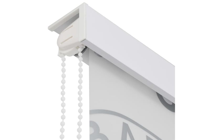 Rullgardin för dusch 80x240 cm stänk - Grå - Duschdraperi