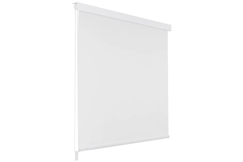 Rullgardin för dusch 80x240 cm vit - Vit - Hus & renovering - Kök & bad - Badrum - Duscharmatur & dusch tillbehör