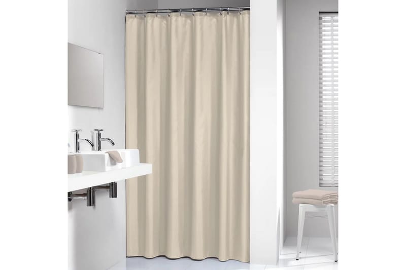 Sealskin Duschdraperi Granada 180 cm beige 217001360 - Duschdraperi