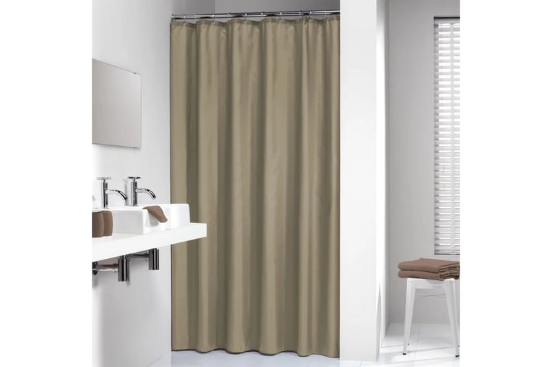 Sealskin Duschdraperi Madeira 180 cm sand 238501365 - Hus & renovering - Kök & bad - Badrum - Duscharmatur & dusch tillbehör