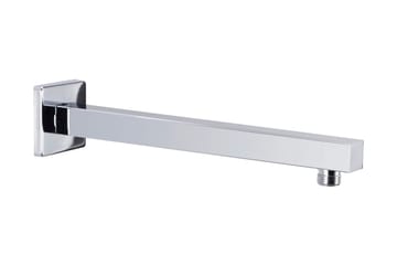 Duscharm fyrkantig rostfritt stål 201 silver 30 cm