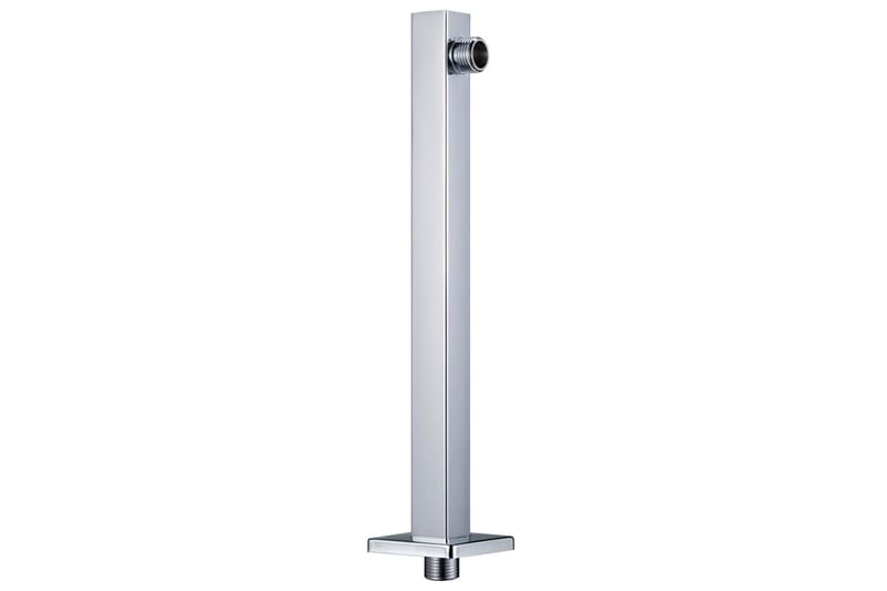 Duscharm fyrkantig rostfritt stål 201 silver 30 cm - Silver - Hus & renovering - Kök & bad - Badrum - Duscharmatur & dusch tillbehör