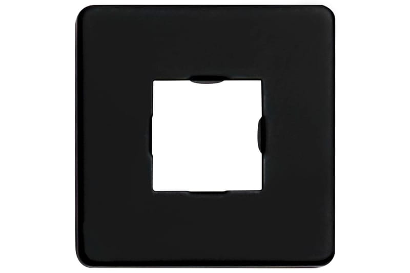 Duscharm fyrkantig rostfritt stål 201 svart 40 cm - Svart - Hus & renovering - Kök & bad - Badrum - Duscharmatur & dusch tillbehör
