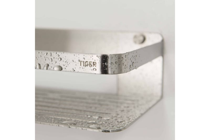 Tiger Duschhylla Caddy silver 1400030946 - Hus & renovering - Kök & bad - Badrum - Duscharmatur & dusch tillbehör