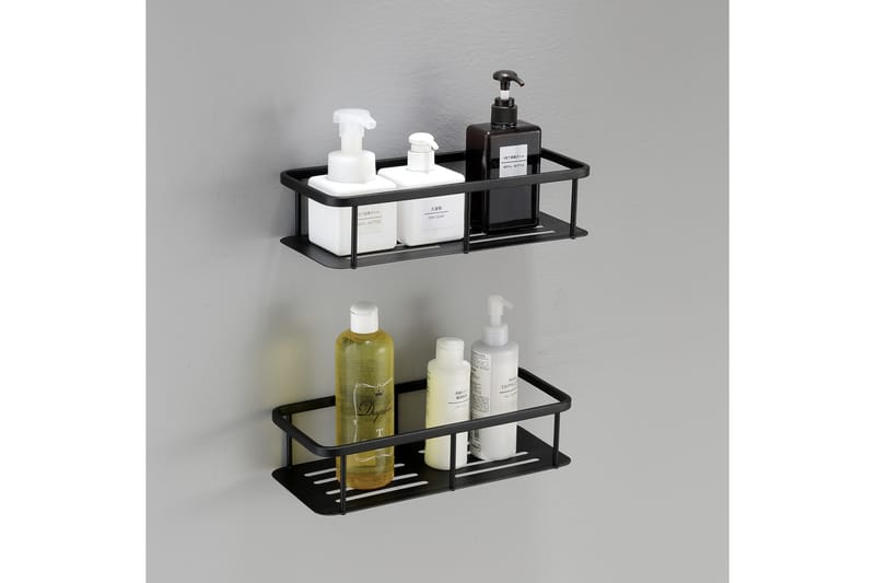 Tvålkorg 13x30 cm Svart - Lyfco - Hus & renovering - Kök & bad - Badrum - Duscharmatur & dusch tillbehör