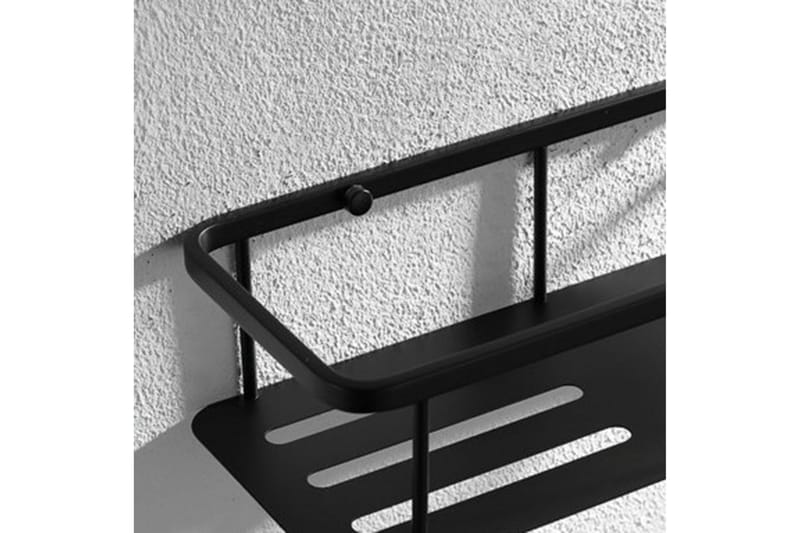 Tvålkorg 13x30 cm Svart - Lyfco - Hus & renovering - Kök & bad - Badrum - Duscharmatur & dusch tillbehör