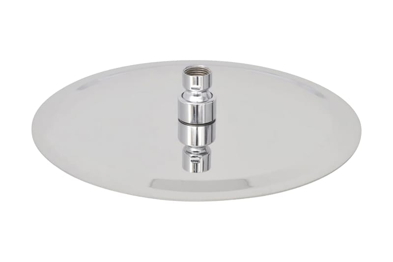 Regnduschhuvud 2 st rostfritt stål  25 cm - Silver - Hus & renovering - Kök & bad - Badrum - Duscharmatur & dusch tillbehör