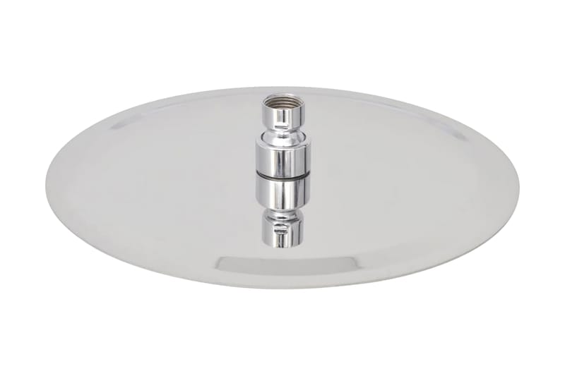Regnduschhuvud 2 st rostfritt stål  25 cm - Silver - Badrumshandtag & badrumsbeslag - Duschmunstycke & duschhandtag