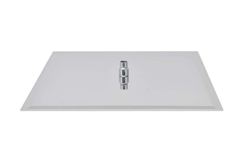 Regnduschhuvud rostfritt stål 50x50 cm fyrkantigt - Silver - Hus & renovering - Kök & bad - Badrum - Duscharmatur & dusch tillbehör