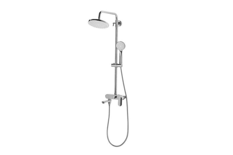 Gurara Duschset med Takdusch - Silver - Hus & renovering - Kök & bad - Badrum - Duscharmatur & dusch tillbehör
