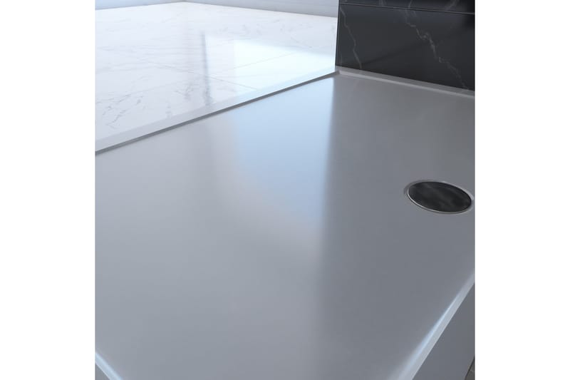 Gyttorp Duschkar 80x140 cm - Vit - Hus & renovering - Kök & bad - Badrum - Duscharmatur & dusch tillbehör - Duschkar