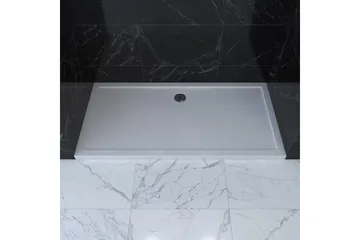 Gyttorp Duschkar 80x140 cm - Vit - Hus & renovering - Kök & bad - Badrum - Duscharmatur & dusch tillbehör - Duschkar