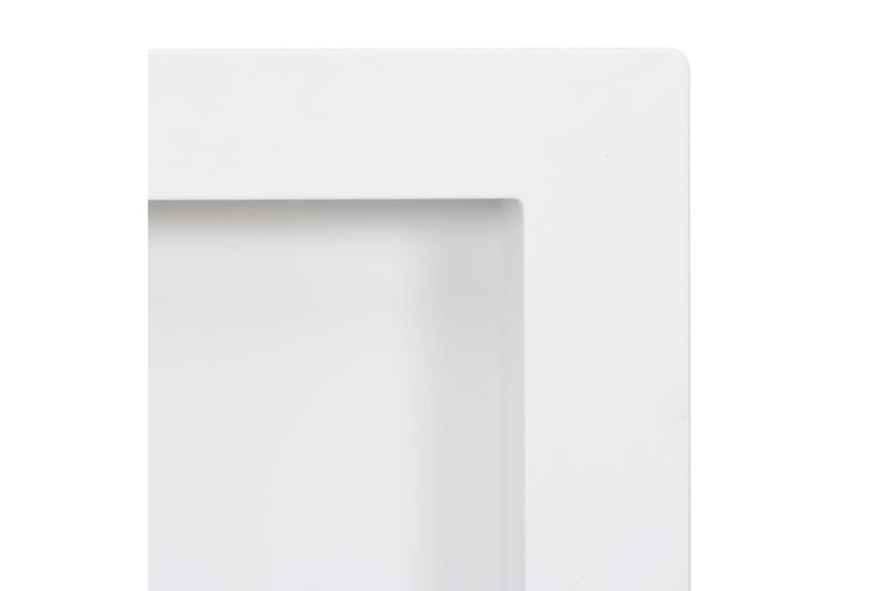 Infälld duschhylla niche 2 hyllor matt vit 41x69x9 cm - Vit - Hus & renovering - Kök & bad - Badrum - Duscharmatur & dusch tillbehör