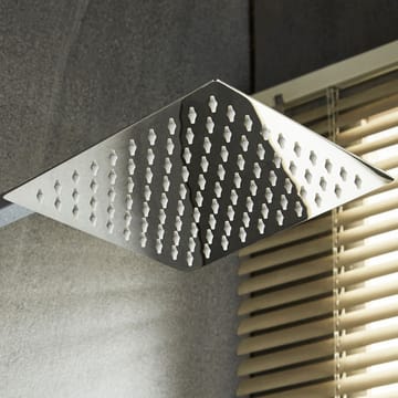 Takdusch i silver med fyrkantigt huvud - Hus & renovering - Kök & bad - Badrum - Duscharmatur & dusch tillbehör