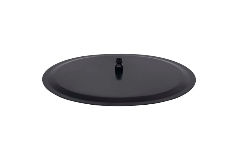 Takduschhuvud i rostfritt stål 50 cm rund svart - Svart - Hus & renovering - Kök & bad - Badrum - Duscharmatur & dusch tillbehör