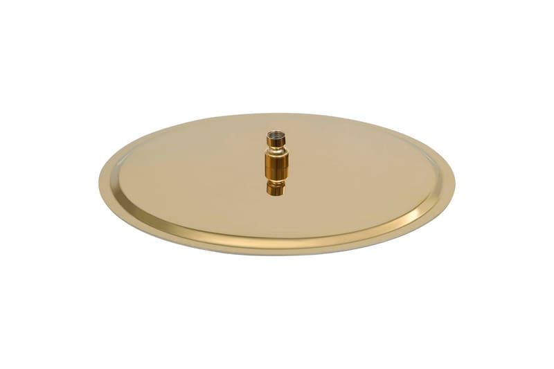Takduschhuvud rostfritt stål 40 cm rund guld - Guld - Hus & renovering - Kök & bad - Badrum - Duscharmatur & dusch tillbehör