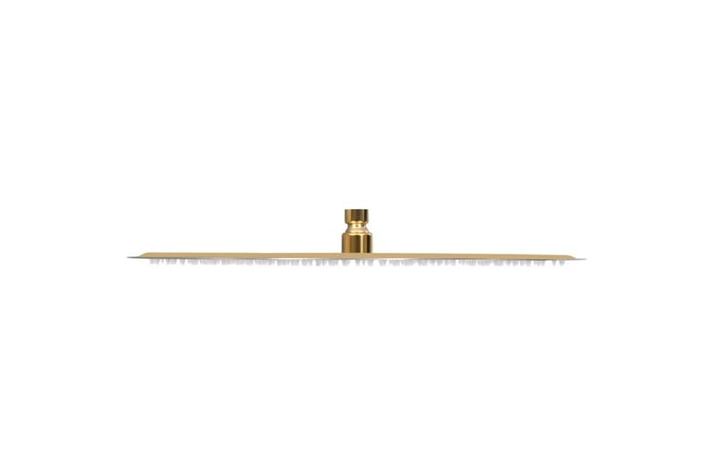 Takduschhuvud rostfritt stål 40 cm rund guld - Guld - Hus & renovering - Kök & bad - Badrum - Duscharmatur & dusch tillbehör