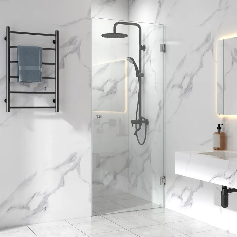 Duschdörr 70x210 - silver - Hus & renovering - Kök & bad - Badrum - Duschar