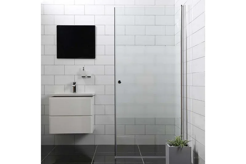 DUSCHDÖRR BATHLIFE MÅNGSIDIG 900 S/P FROSTAT, Silver