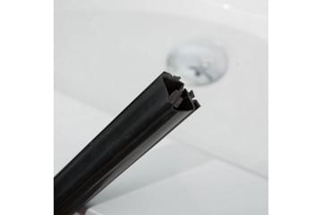 Duschdörr Bathlife Profil Rak 100 Dörr Svart - Bathlife - Hus & renovering - Kök & bad - Badrum - Duschar