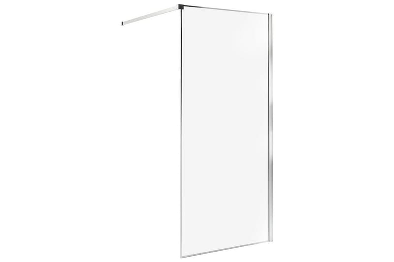 Duschskärm Waspam Transparent/Silver, 90x90x190 cm, Transparent/Silver, 90x90x190 cm