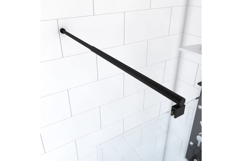 Duschstång 70 cm, Svart