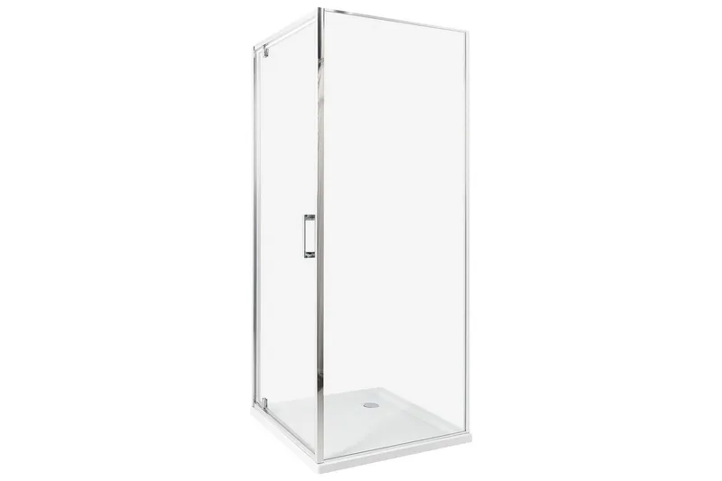 Duschväggar Darli Transparent/Silver, 70x70x185 cm - Transparent/Silver, 70x70x185 cm - Hus & renovering - Kök & bad - Badrum - Duschar