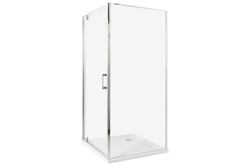 Duschväggar Darli Transparent/Silver, 90x90x185 cm - Transparent/Silver, 90x90x185 cm - Hus & renovering - Kök & bad - Badrum - Duschar