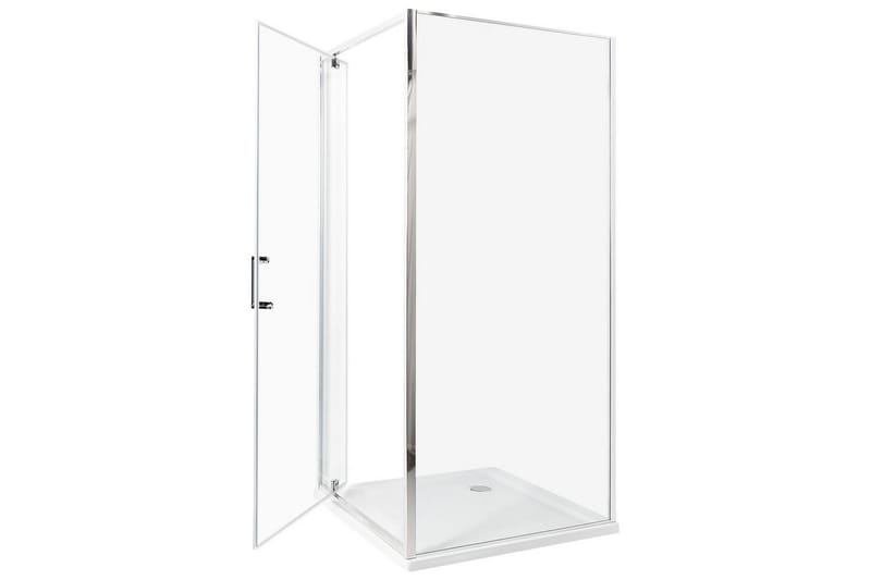 Duschväggar Darli Transparent/Silver, 90x90x185 cm - Transparent/Silver, 90x90x185 cm - Hus & renovering - Kök & bad - Badrum - Duschar