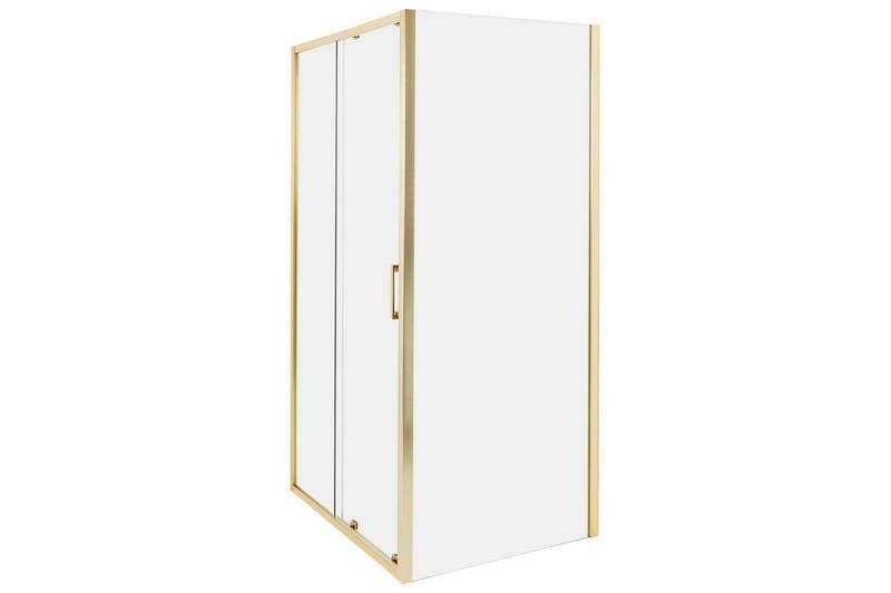 Duschväggar Yoro Transparent/guld - Transparent/guld - Hus & renovering - Kök & bad - Badrum - Duschar