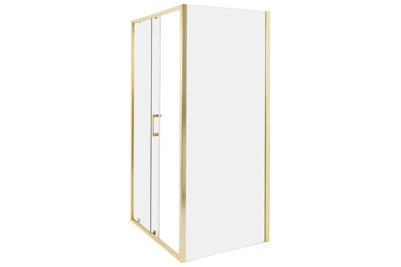 Duschväggar Yoro Transparent/guld - Transparent/guld - Hus & renovering - Kök & bad - Badrum - Duschar