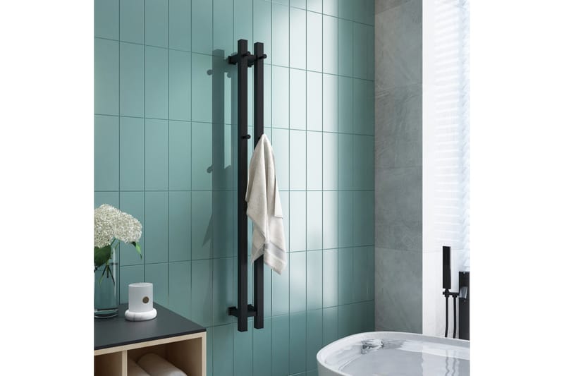 Elektrisk handdukstork 12x120x10 cm | RH2B - Hus & renovering - Kök & bad - Badrum - Handdukstorkar - Handdukstork el