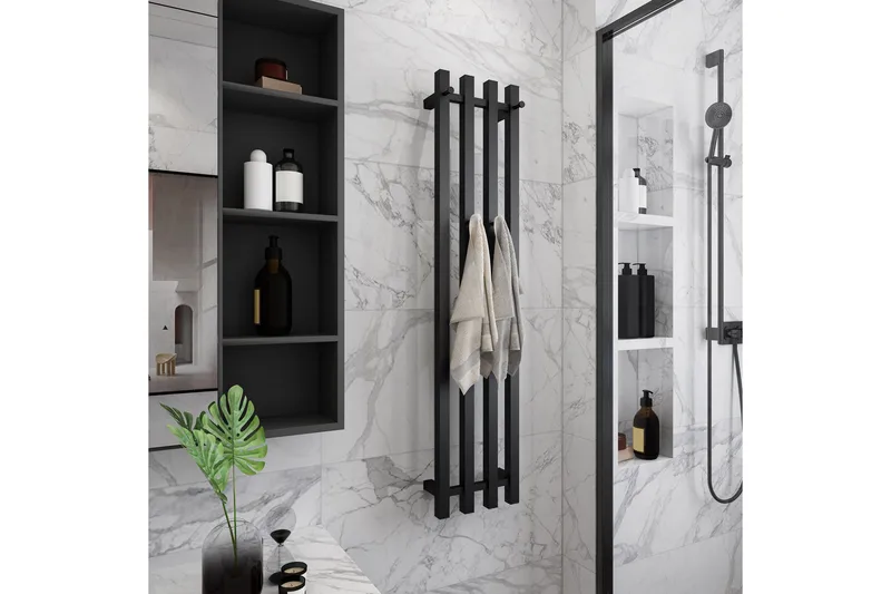 Elektrisk handdukstork 26x120x10 cm | RH04B - Hus & renovering - Kök & bad - Badrum - Handdukstorkar - Handdukstork el