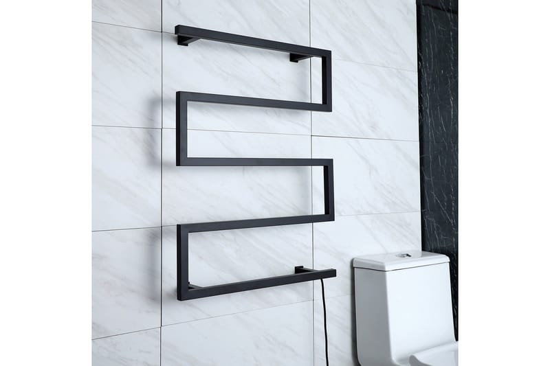 Elektrisk handdukstork 60x80x12 cm - Hus & renovering - Kök & bad - Badrum - Handdukstorkar - Handdukstork el