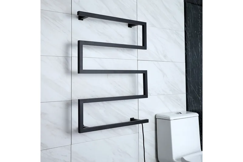 Elektrisk handdukstork 60x80x12 cm - Hus & renovering - Kök & bad - Badrum - Badrumstillbehör