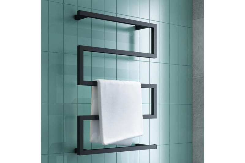 Elektrisk handdukstork 60x80x12 cm - Hus & renovering - Kök & bad - Badrum - Handdukstorkar - Handdukstork el