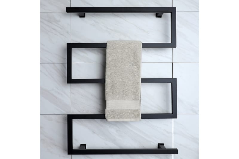 Elektrisk handdukstork 60x80x12 cm - Hus & renovering - Kök & bad - Badrum - Handdukstorkar - Handdukstork el
