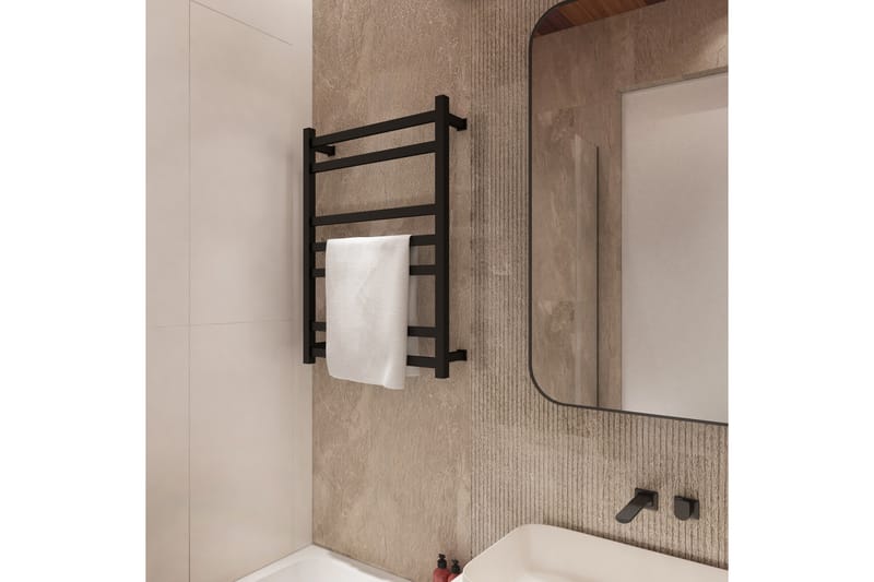 Elektrisk handdukstork 60x82,5x12 cm | SC06B - Hus & renovering - Kök & bad - Badrum - Badrumstillbehör