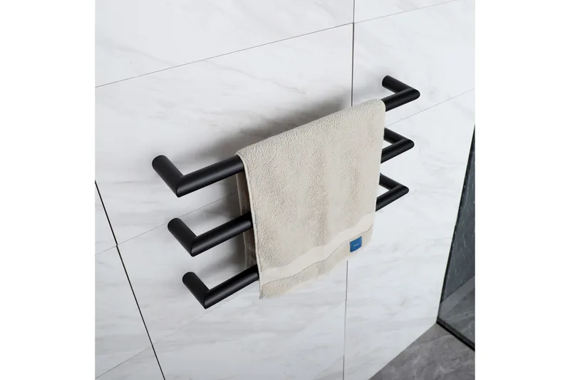 Elektrisk handdukstork 63,2x3,2x10 cm | R01BB - Hus & renovering - Kök & bad - Badrum - Handdukstorkar - Handdukstork el