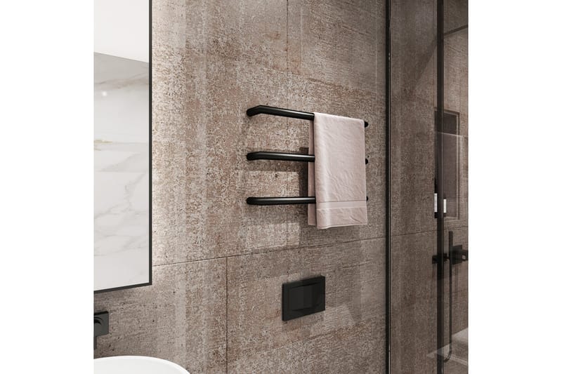 Elektrisk handdukstork 63,2x3,2x10 cm | R01BB - Hus & renovering - Kök & bad - Badrum - Handdukstorkar - Handdukstork el