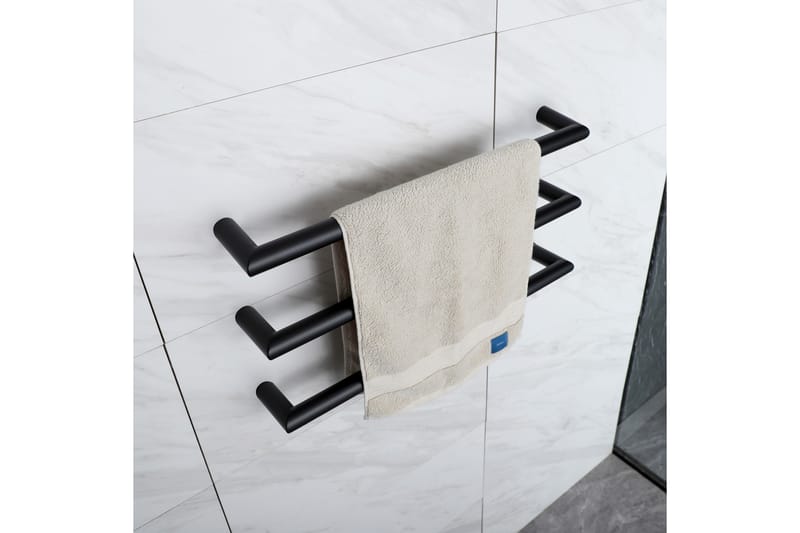 Elektrisk handdukstork 63,2x3,2x10 cm | R01BB - Hus & renovering - Kök & bad - Badrum - Badrumstillbehör