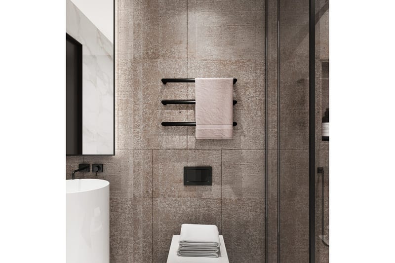 Elektrisk handdukstork 63,2x3,2x10 cm | R01BB - Hus & renovering - Kök & bad - Badrum - Handdukstorkar - Handdukstork el