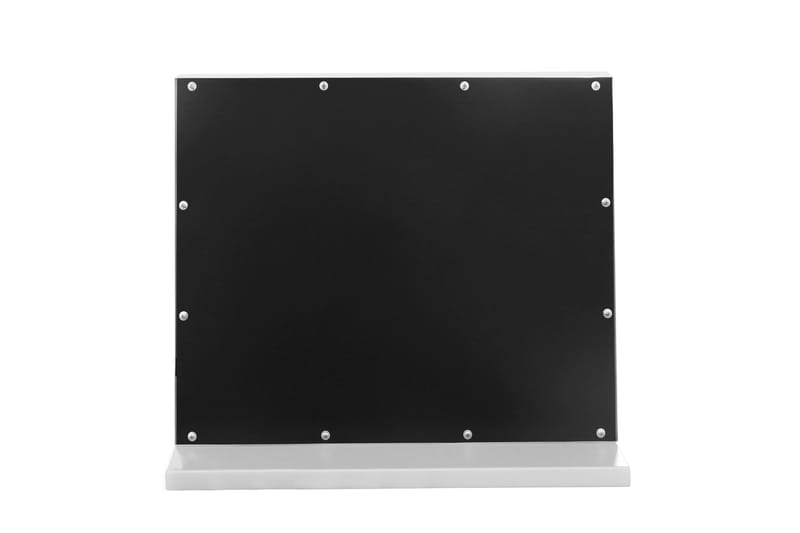 Glow Sminkspegel på fot 50 cm med LED Belysning/Lampor Hollywood spegel - Vit - Inredning - Speglar - Sminkspegel