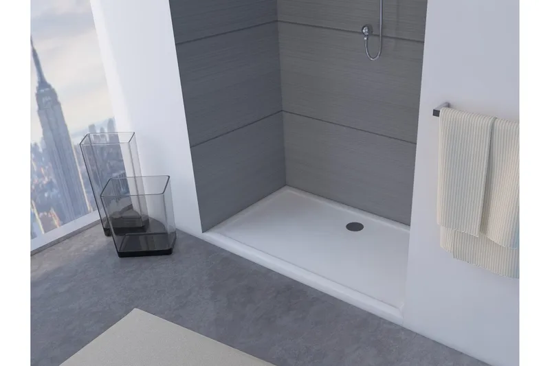 Gyttorp Duschkar 80x140 cm, Vit