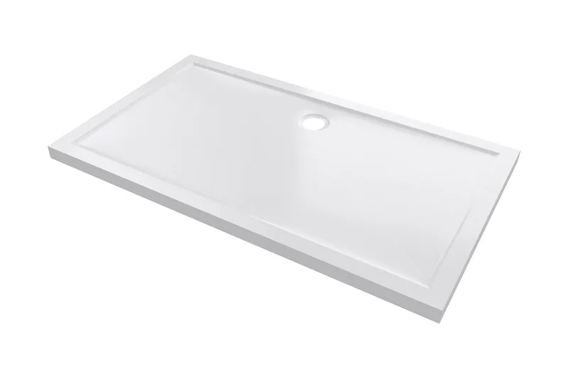 Gyttorp Duschkar 80x140 cm - Vit - Hus & renovering - Kök & bad - Badrum - Duscharmatur & dusch tillbehör - Duschkar