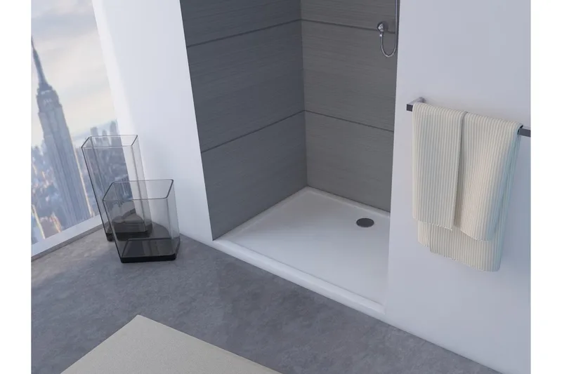 Gyttorp Duschkar 90x120 cm, Vit